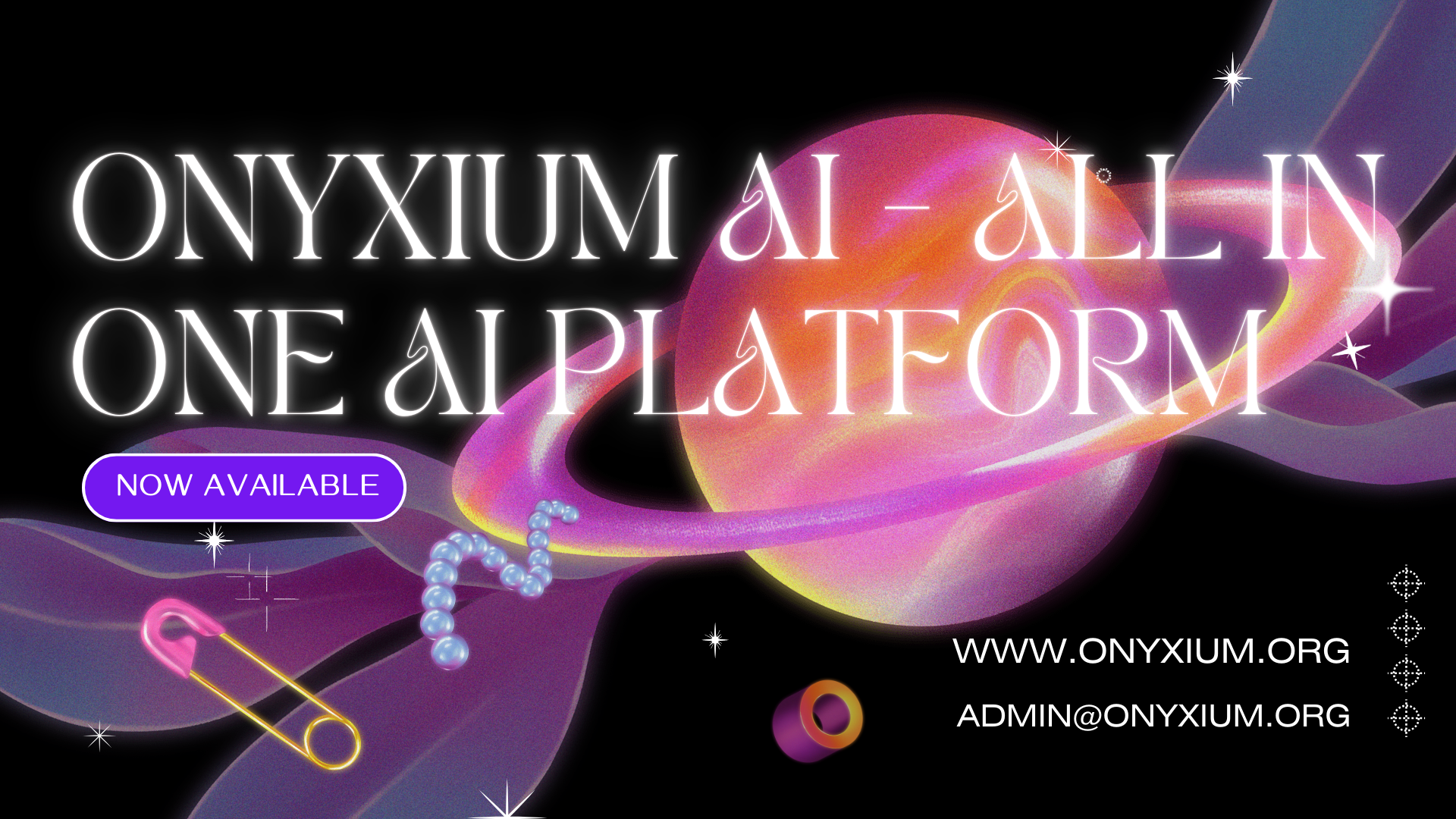 Try Onyxium Now!  Here you'll find all the AI tools you need in one place. From generating text to creating images, we've got you covered. O